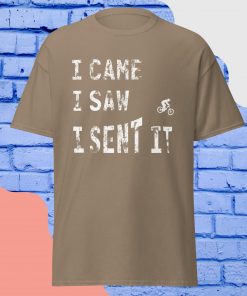 unisex classic tee brown savana front 6715a6bc52fc7