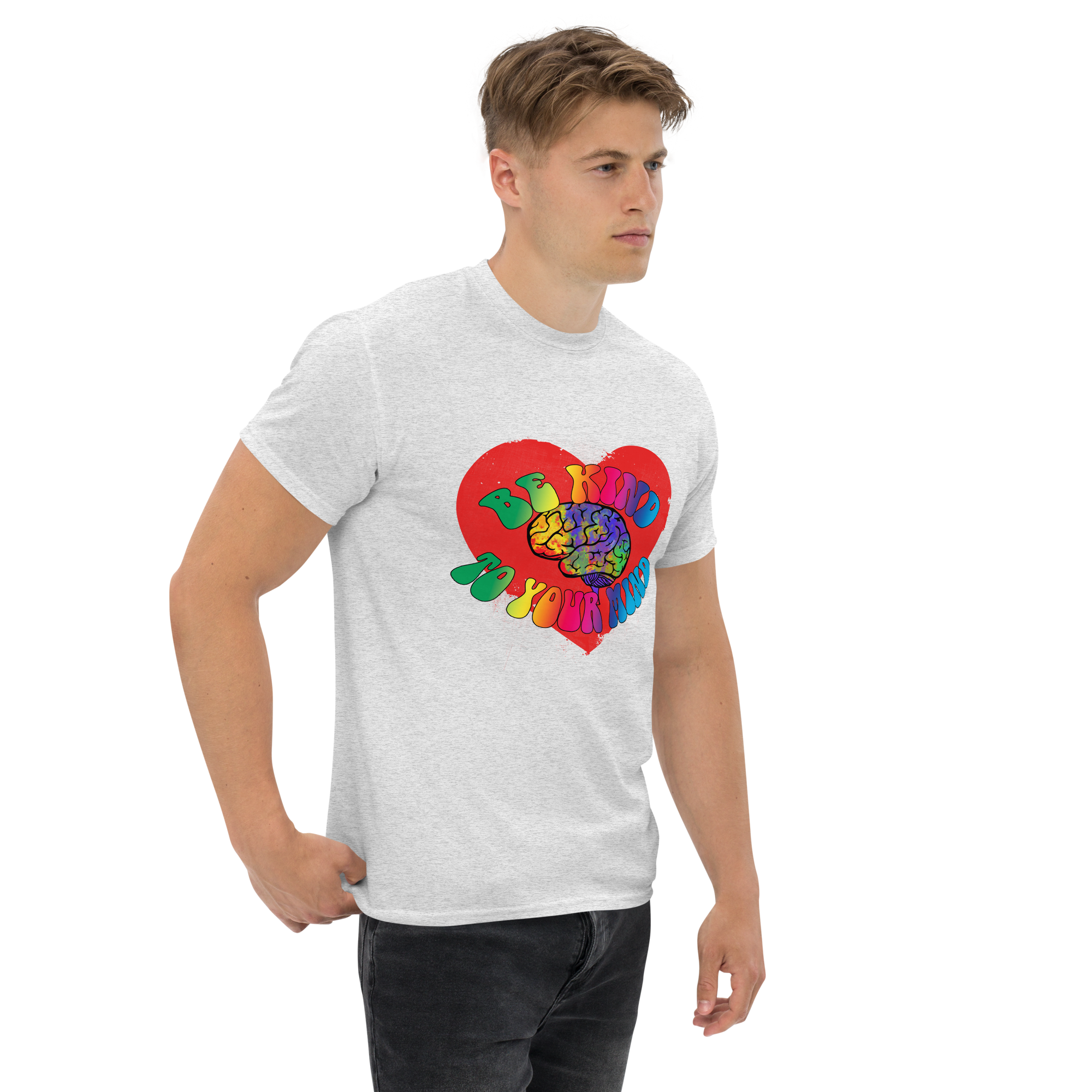 unisex classic tee ash right front 673424c855791