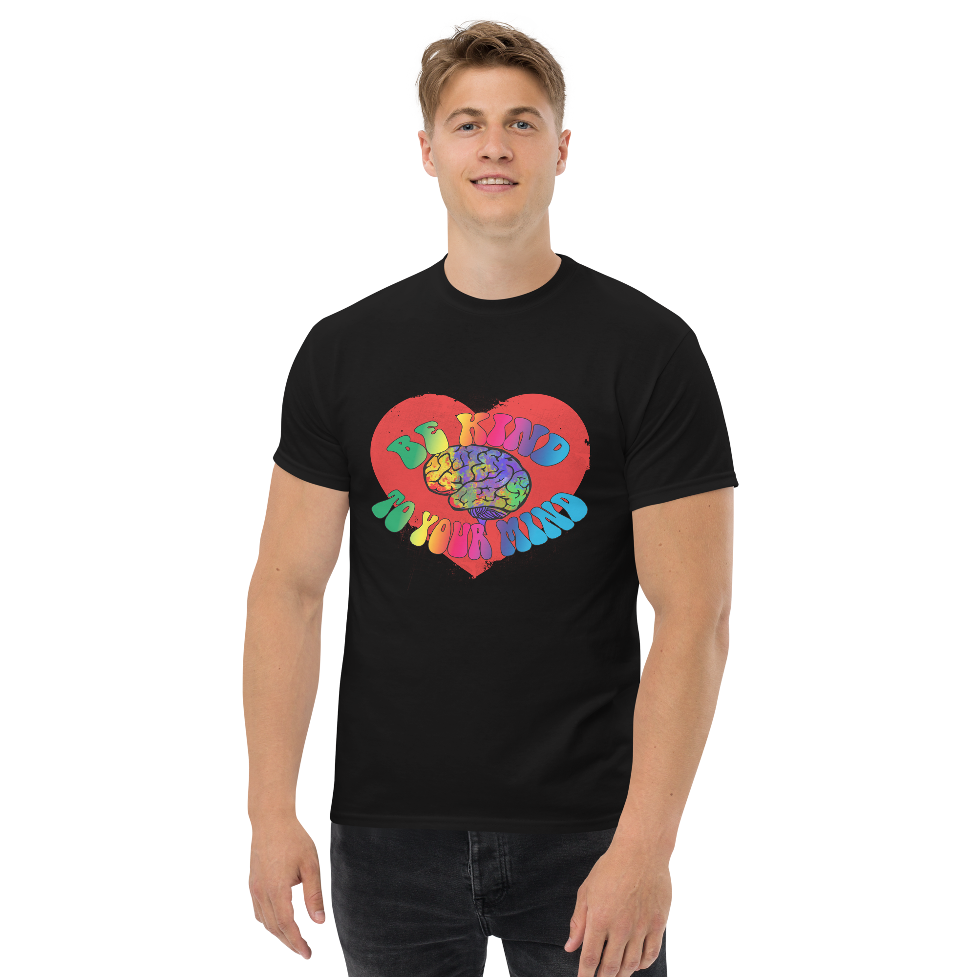 unisex classic tee black front 673424c663e2f