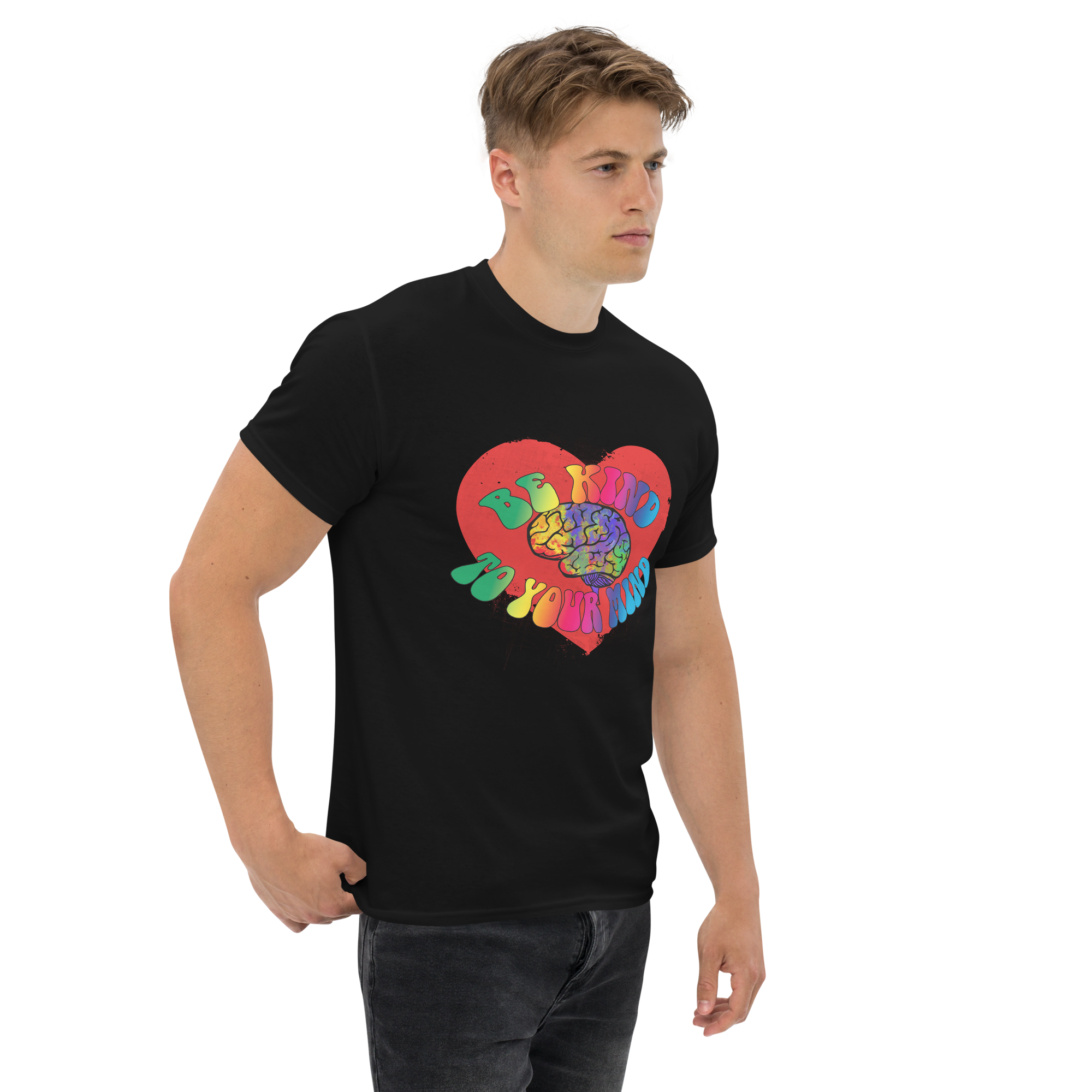 unisex classic tee black right front 673424c669ec7