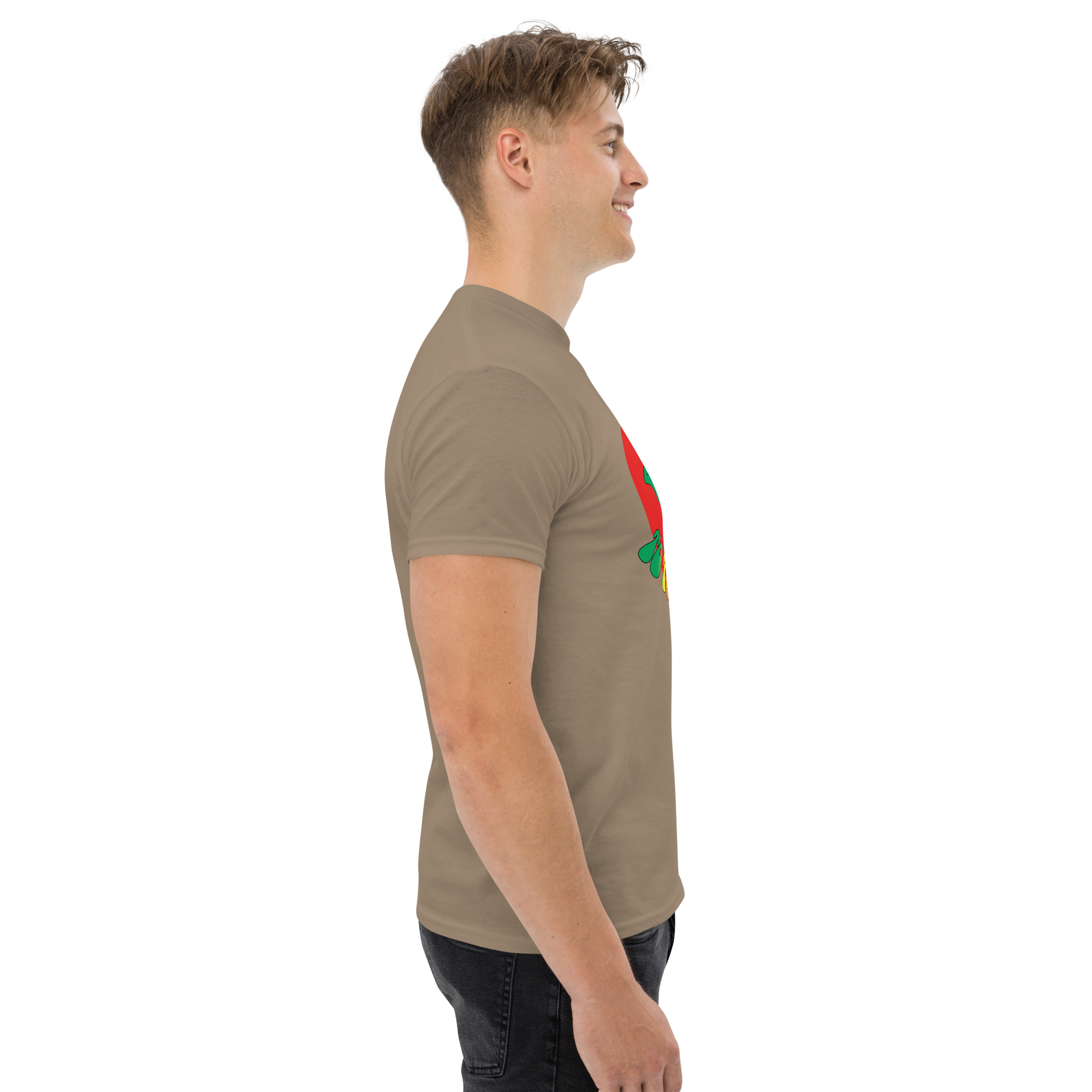 unisex classic tee brown savana right 673424c7ed0f4