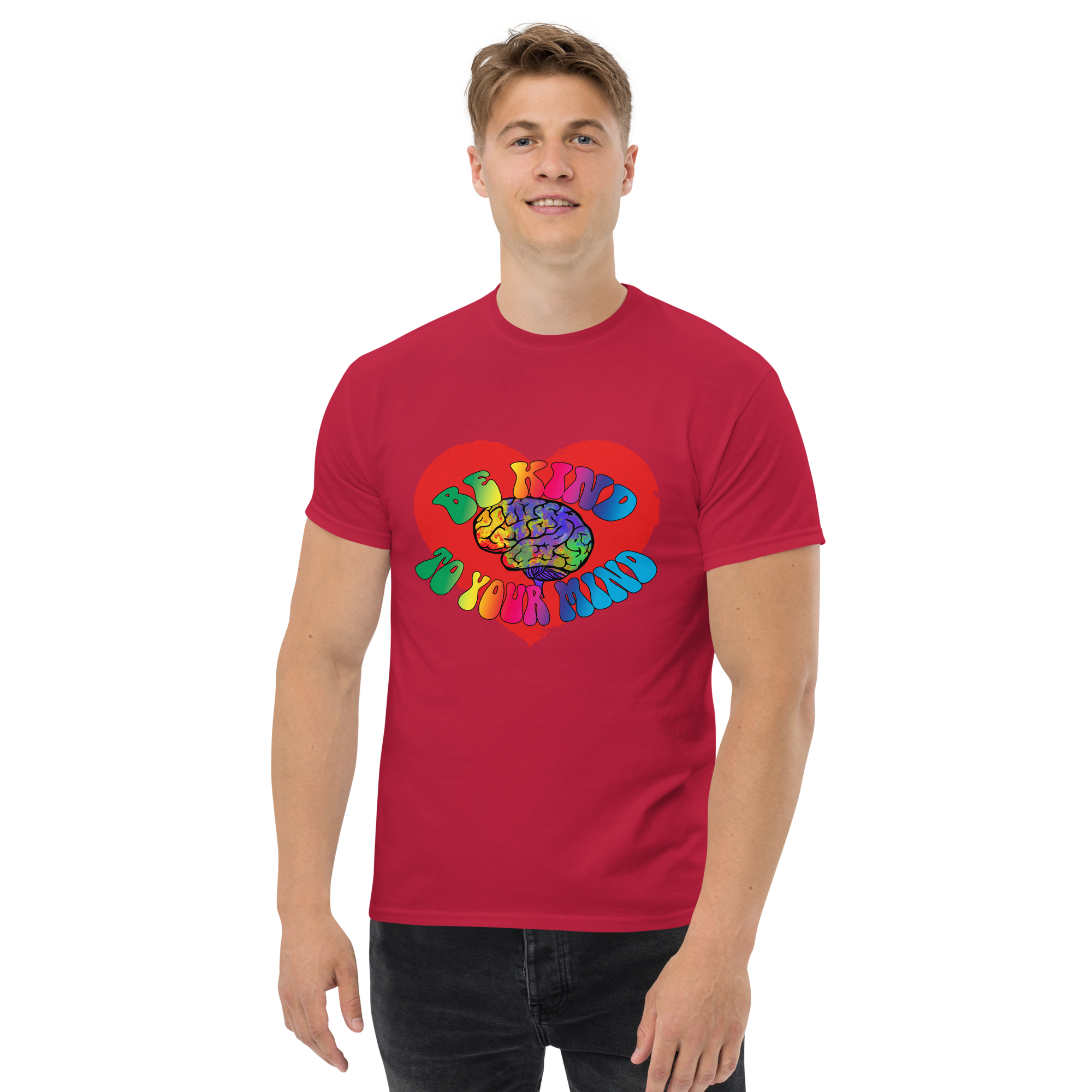 unisex classic tee cardinal front 673424c6d1509