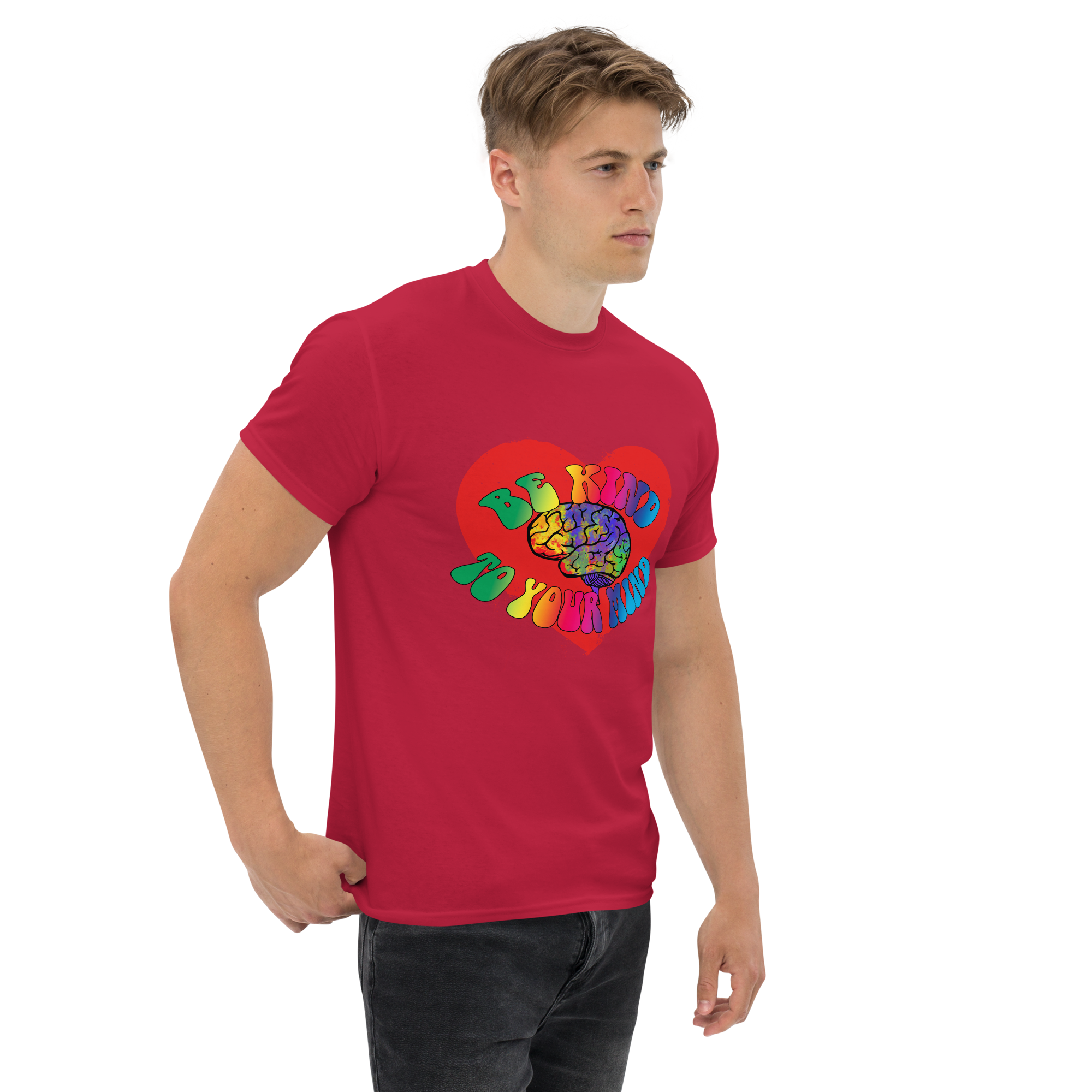 unisex classic tee cardinal right front 673424c6eec0a