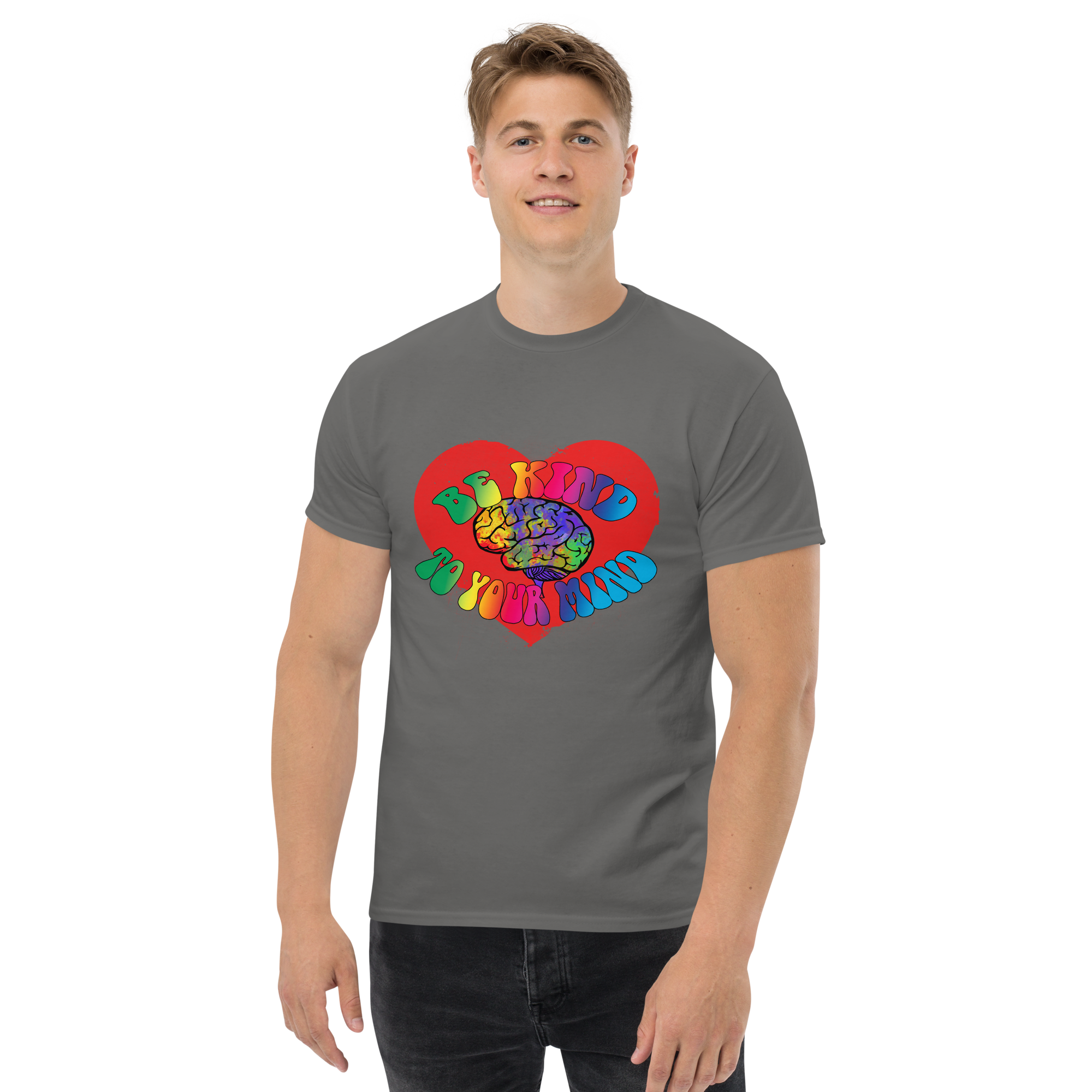 unisex classic tee charcoal front 673424c75b2c0