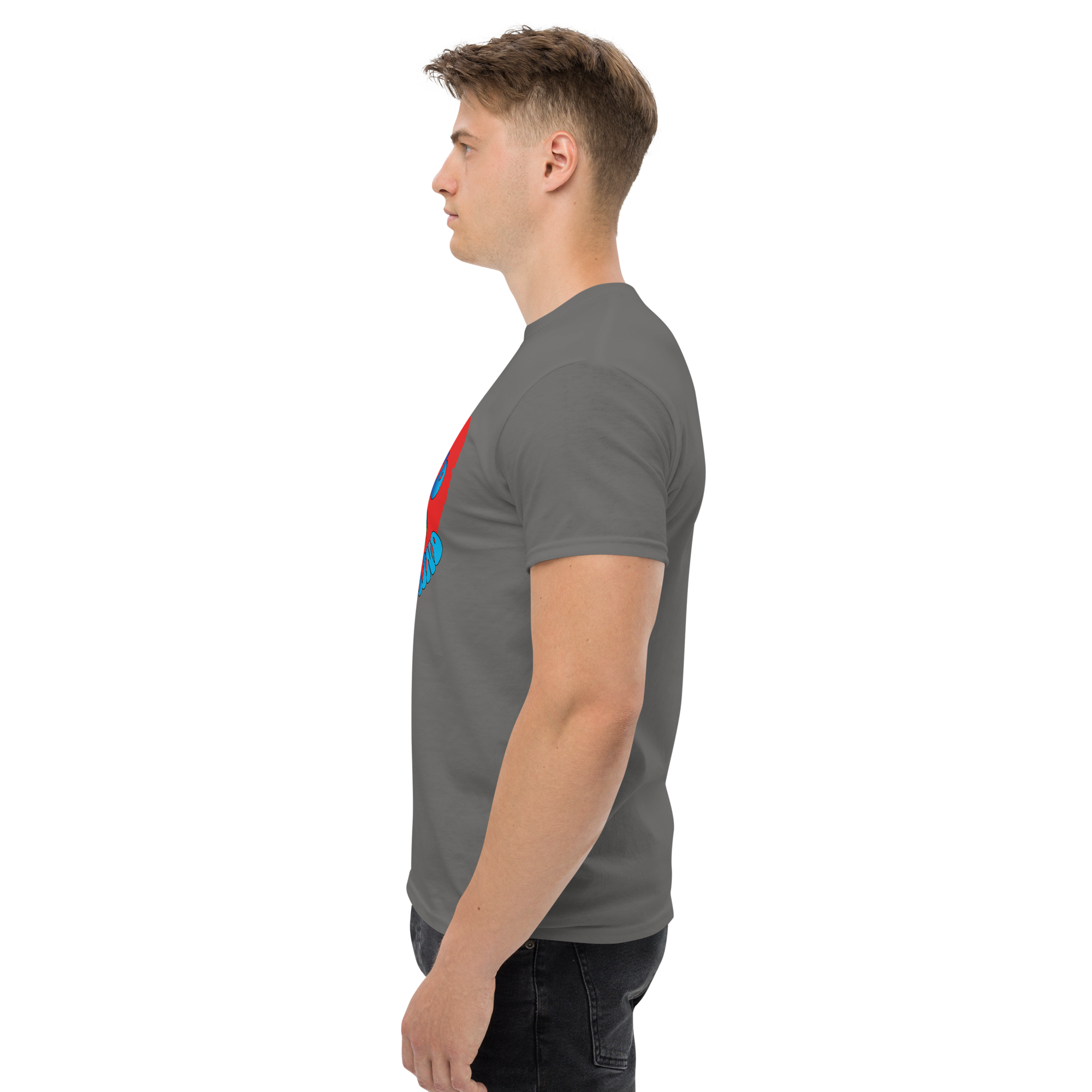 unisex classic tee charcoal left 673424c76adee