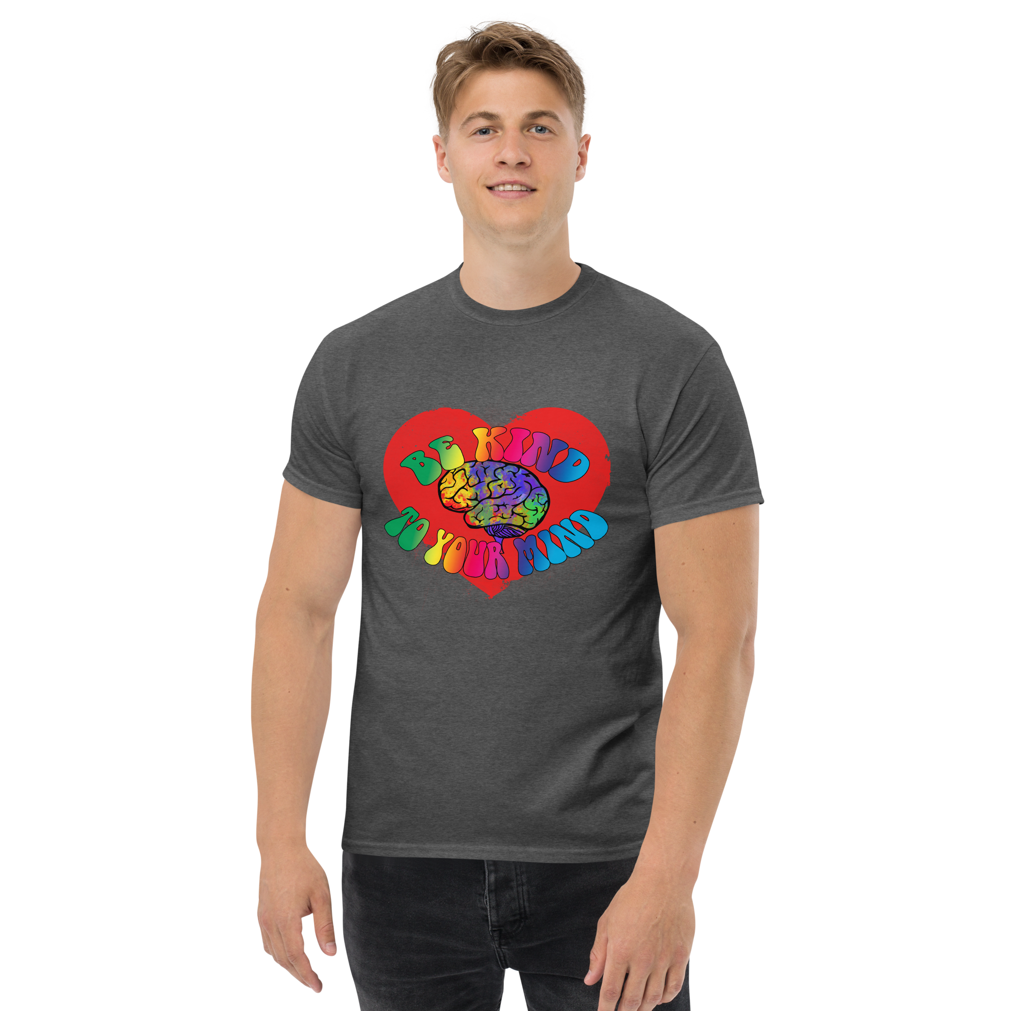 unisex classic tee dark heather front 673424c729e6a
