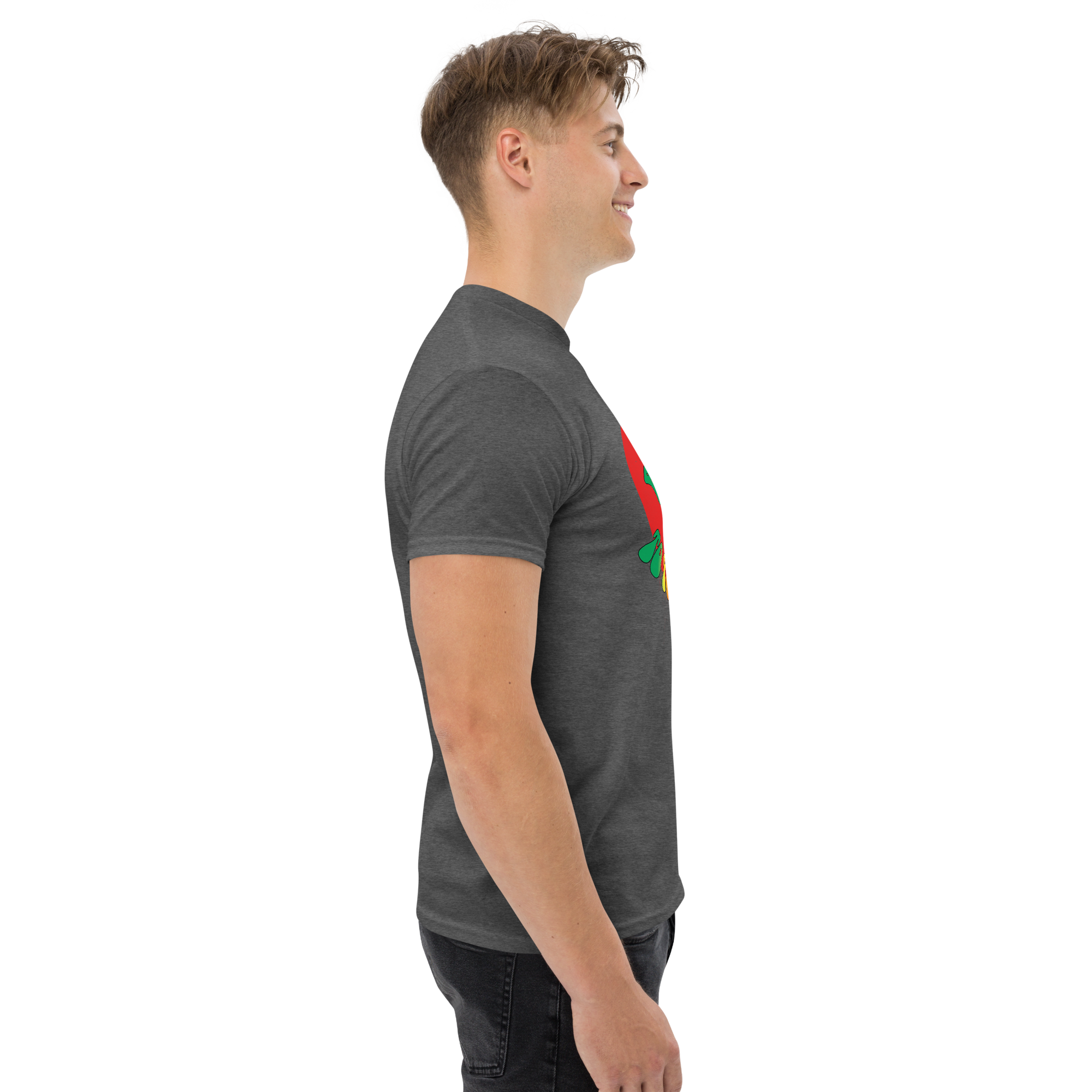 unisex classic tee dark heather right 673424c74b9ca