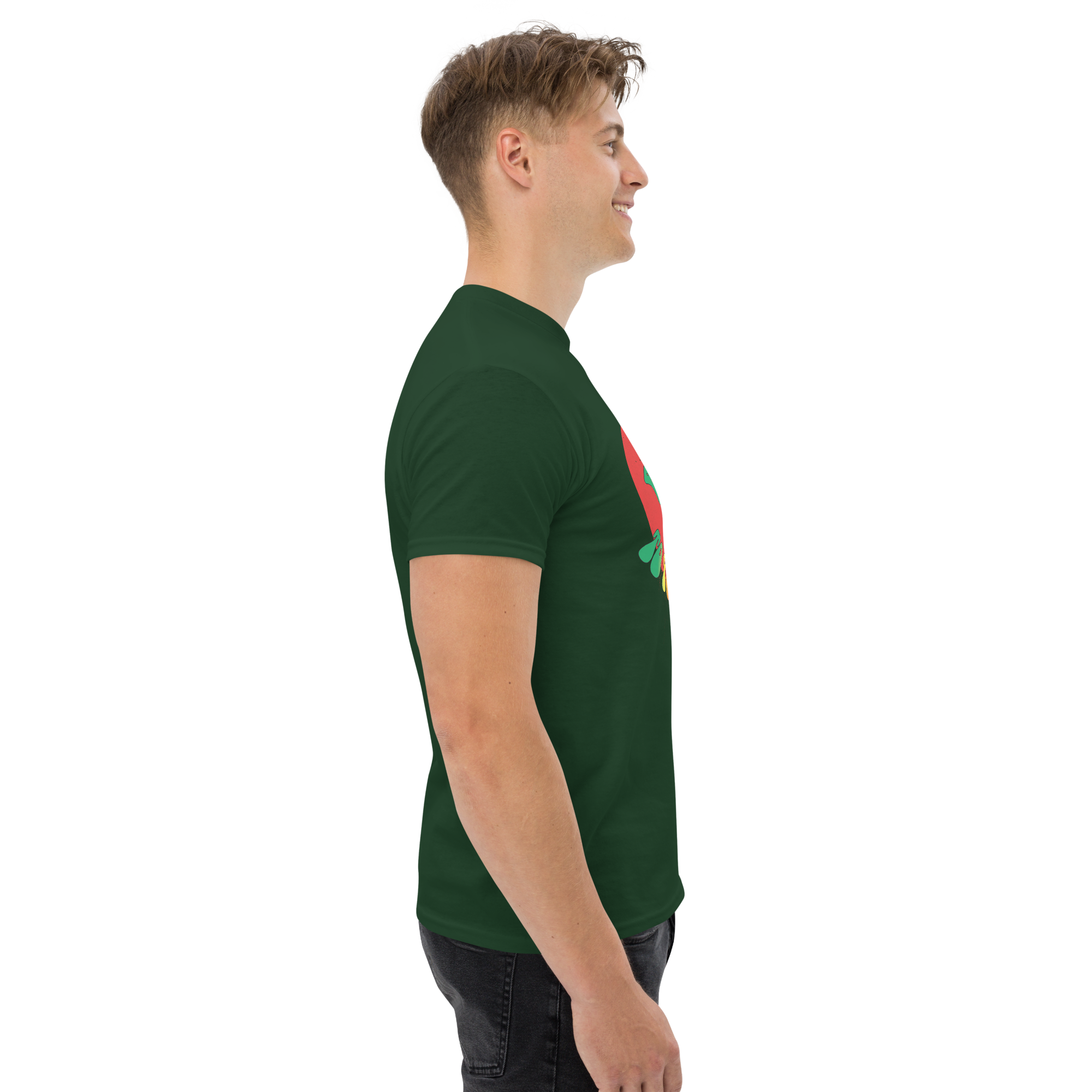 unisex classic tee forest green right 673424c6a7a2e