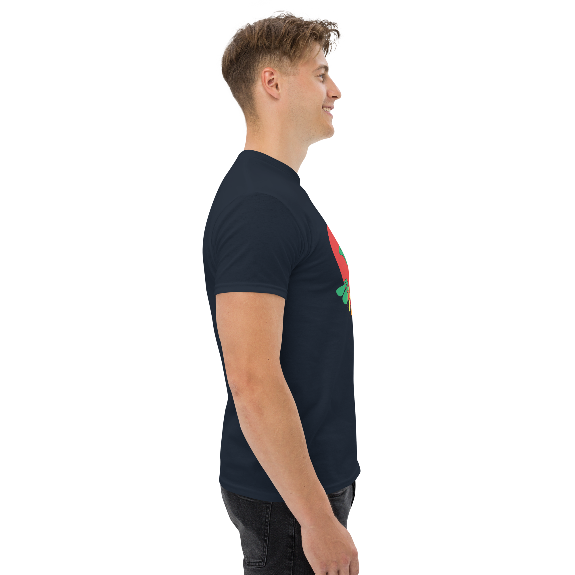 unisex classic tee navy right 673424c673958