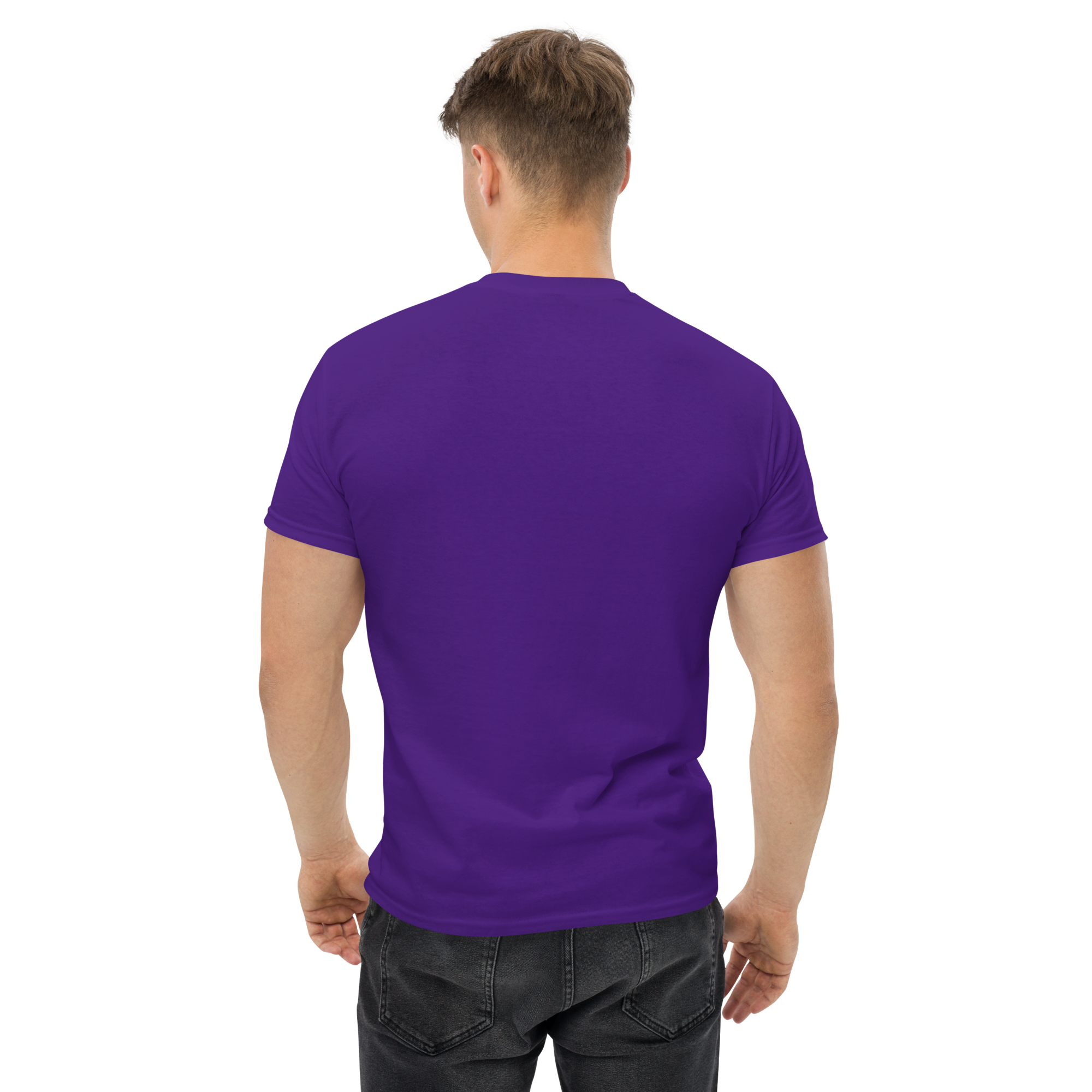 unisex classic tee purple back 673424c67a651