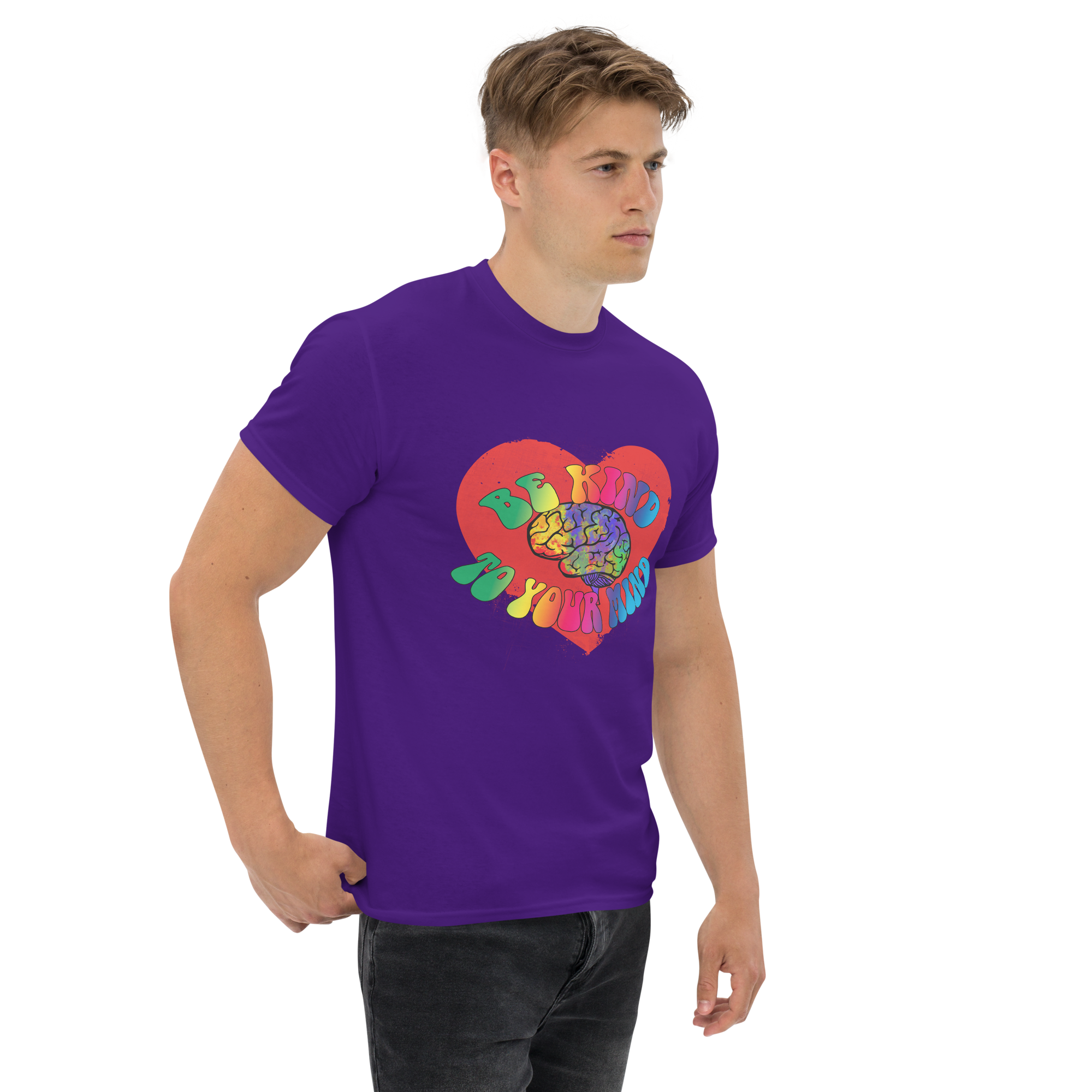 unisex classic tee purple right front 673424c6851c8