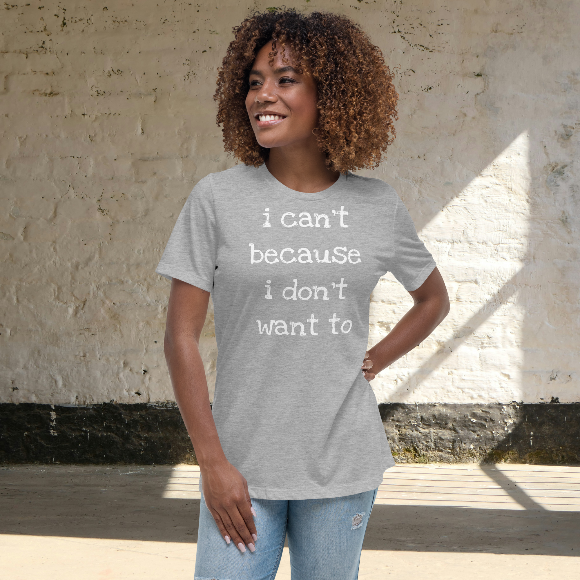 womens relaxed t shirt athletic heather front 67f096ffb8a35