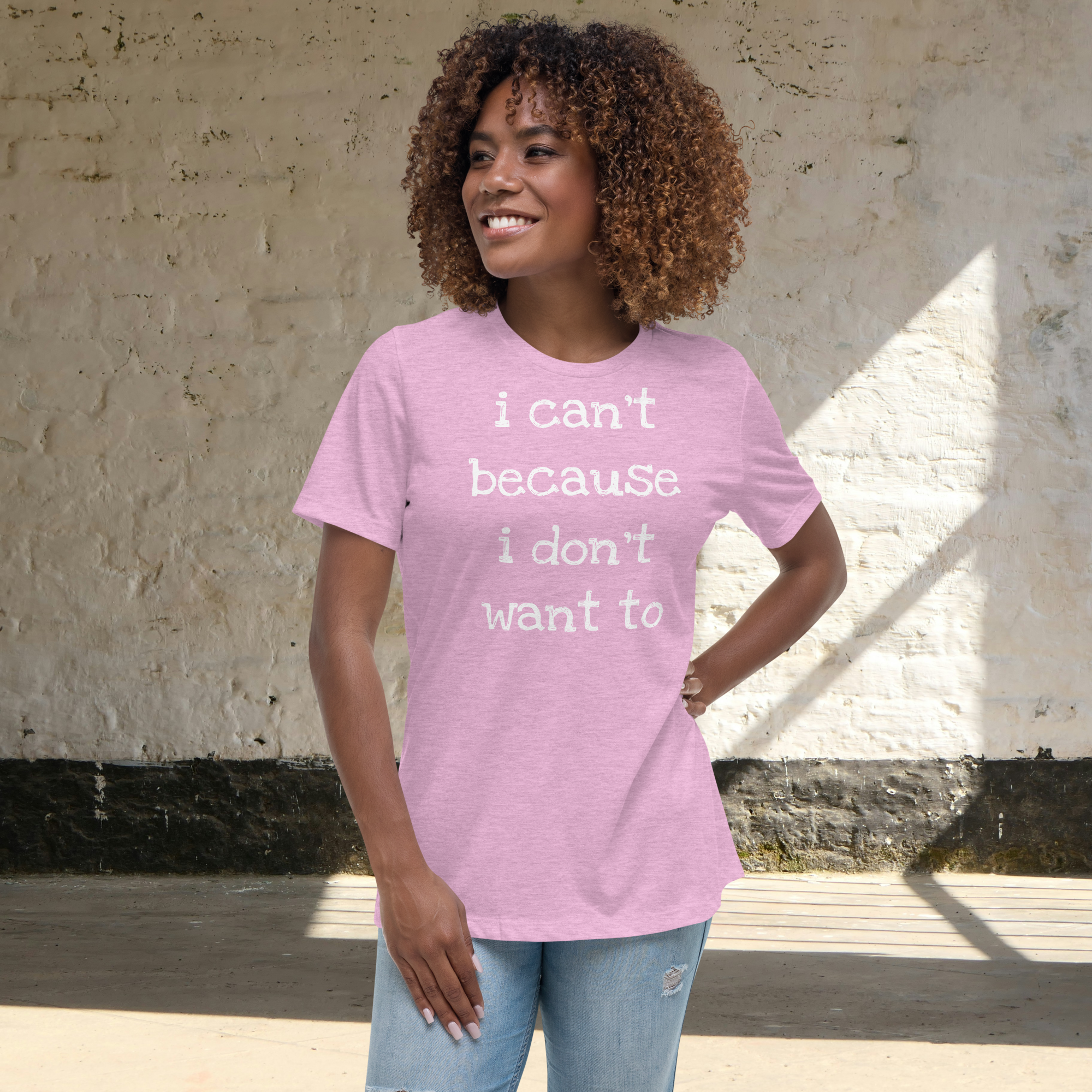 womens relaxed t shirt heather prism lilac front 67f096fee6298