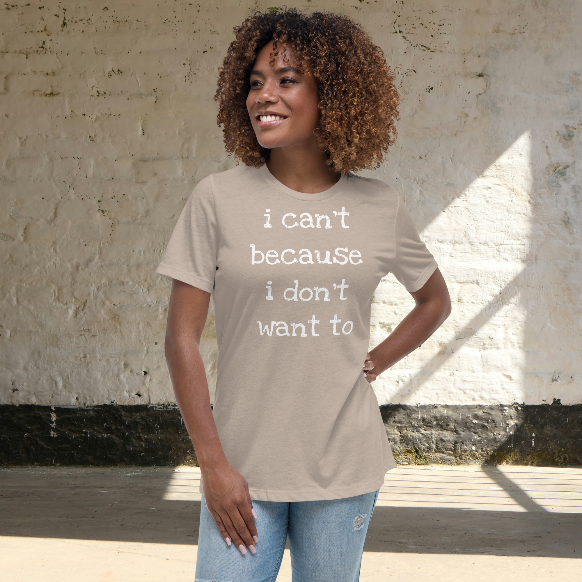 womens relaxed t shirt heather stone front 67f09700b426a