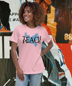 womens relaxed t shirt pink front 6806c9791bc72.jpg