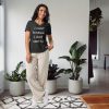 womens relaxed v neck t shirt dark grey heather front 67f0b144974db.jpg
