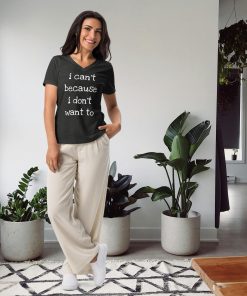 womens relaxed v neck t shirt dark grey heather front 67f0b144974db.jpg