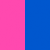 Duo-tone Pink Blue Silky