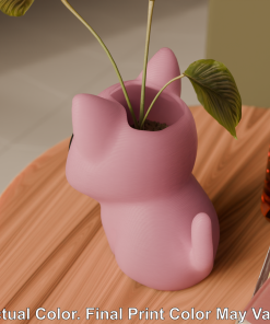 cat planter back